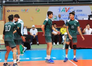 Pakistan’s U16 Volleyball Team Crushes Chinese Taipei 3-0 in Asian Championship