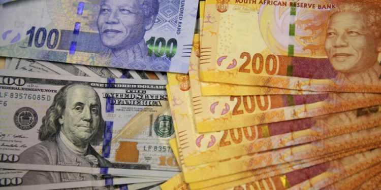 South African rand falls, US bill and tariff updates in focus