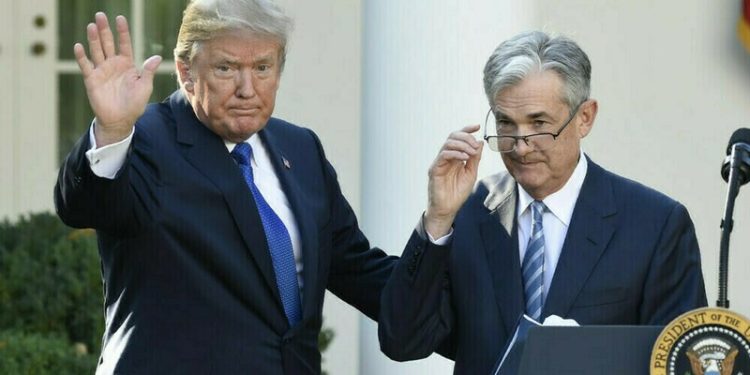 Trump visits Fed headquarters
