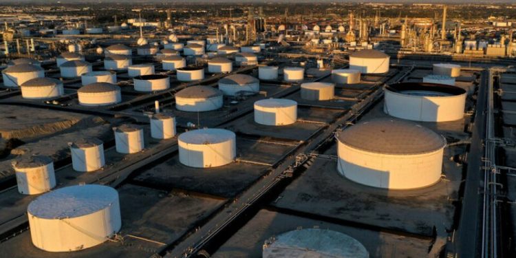 US crude stockpiles fall as exports rise; fuel demand drops, EIA says