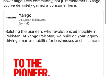 Yango Pays Tribute to Careem, Pakistani Corporate Fraternity Applauds the Gesture