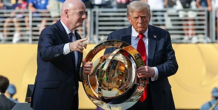 “You can have it Forever,”Trump Claims FIFA Gifted Club World Cup Trophy to White House