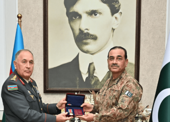 Field Marshal Asim Munir honoured with Azerbaijan’s prestigious war medal