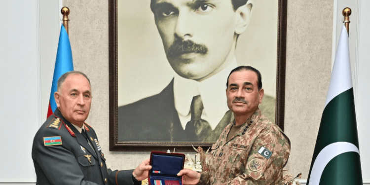 Field Marshal Asim Munir honoured with Azerbaijan’s prestigious war medal