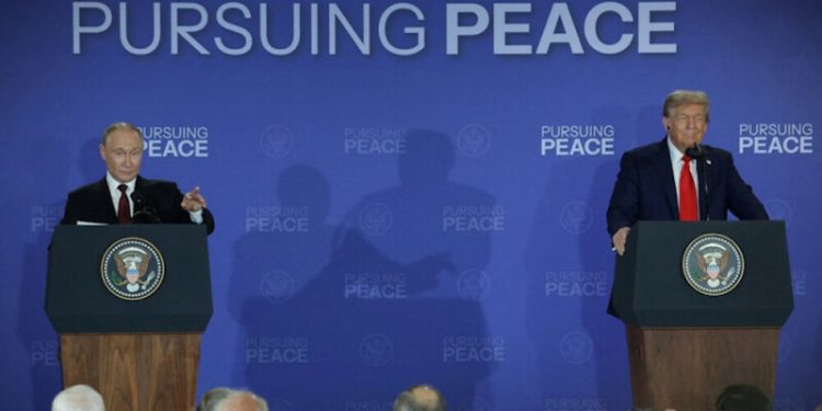 Trump-Putin direct talks over Ukraine conclude as summit stretches on