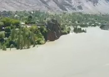 Two large lakes formed by glacial outburst in Gilgit-Baltistan: officials