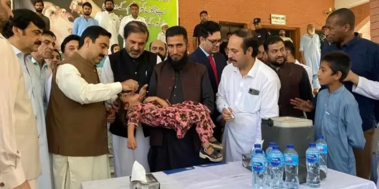 KP launches polio immunisation drive, aims to target 5.7m children
