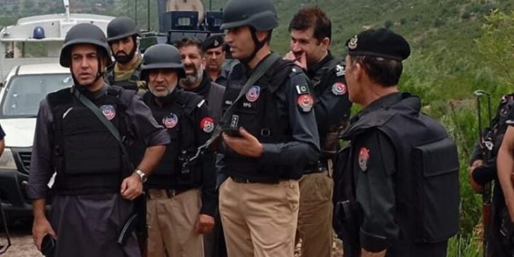 One policeman martyred, 3 terrorists killed in Kohat shootout