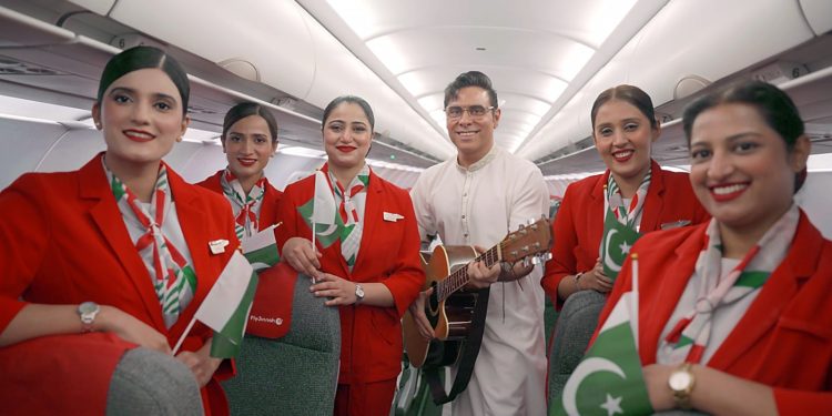 Fly Jinnah marks Pakistan’s 78th Independence Day with a special in-flight celebration