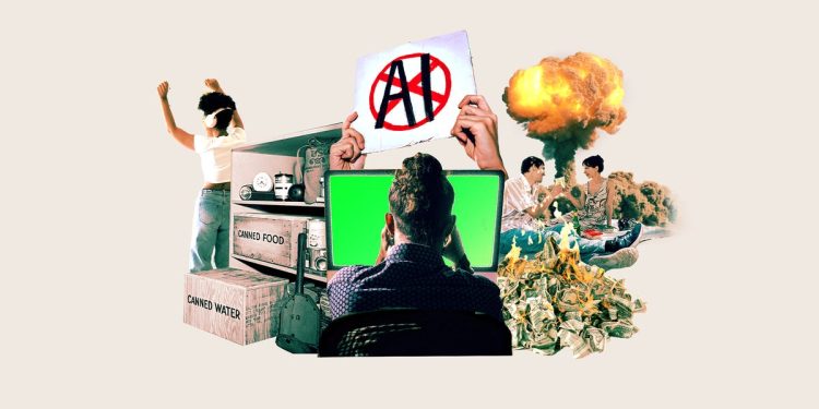 Get hot, do drugs, build a bunker: Meet the AI apocalypse super preppers