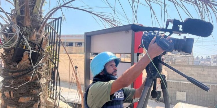 Hussam al-Masri, the Reuters journalist killed by Israeli fire in Gaza