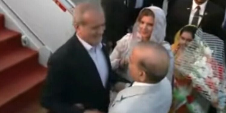 Iran president lands in Islamabad for 2-day visit, eyeing to boost trade ties