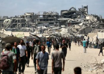 Israel PM says ‘will allow’ Palestinians to leave Gaza