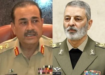 Pakistan, Iran army chiefs affirm readiness to eradicating terrorism for secure borders
