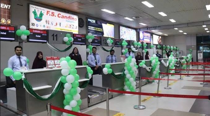 Patriotic Makeover! Sialkot International Airport Decorated for Independence Day Celebration