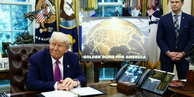 Pentagon Golden Dome to have 4-layer defense system, slides show