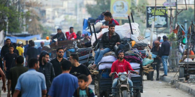 Red Cross head says mass evacuation of Gaza City ‘impossible’