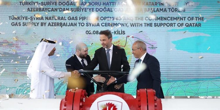 Turkey starts supplying Azerbaijani gas to boost Syria’s power output