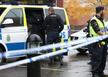 Two people injured in shooting near mosque in Sweden, police say