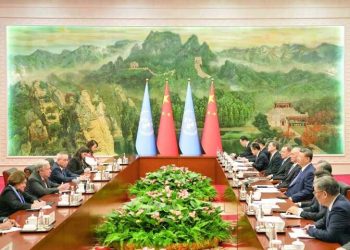 Xi welcomes leaders in Tianjin ahead of summit