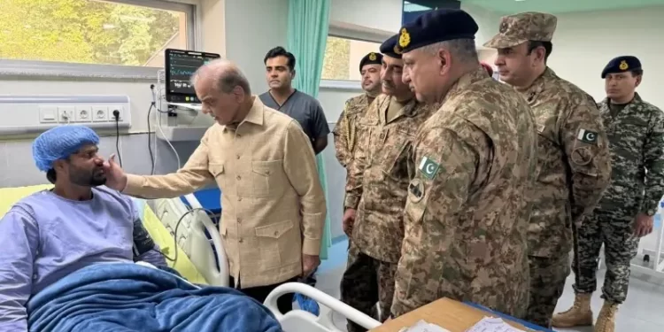 PM Shehbaz vows ‘full-force response’ to terrorism after 19 soldiers martyred in KP