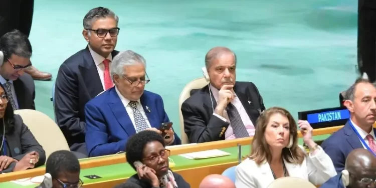 PM Shehbaz attends UNGA session to draw world attention towards Gaza, Kashmir