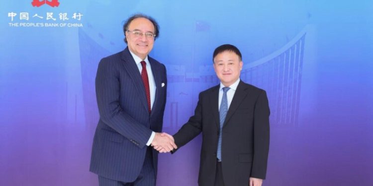 Aurangzeb pushes deeper China financial cooperation in Beijing talks