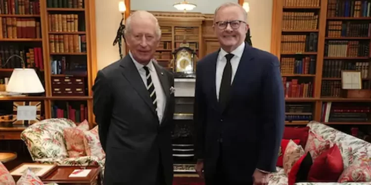 Australia PM says he did not raise republic question in meeting with King Charles