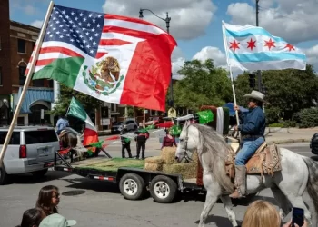 Chicago protesters defiant in face of Trump’s deportation threats