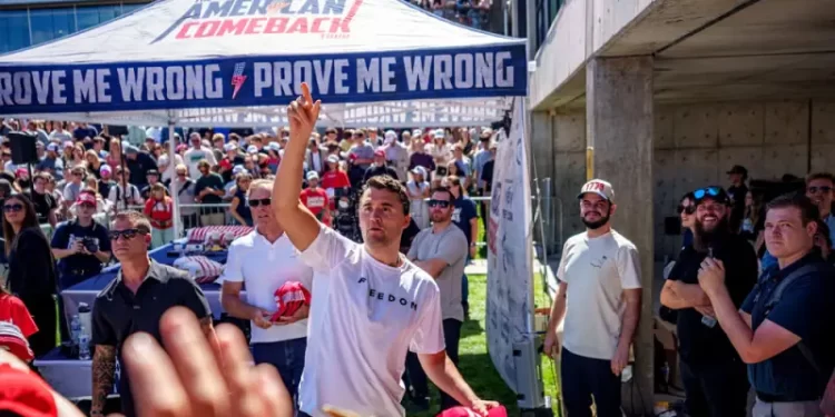 Conservative influencer Charlie Kirk shot at Utah Valley University event