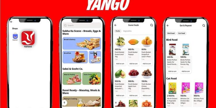 Customers in Karachi Can Now Order Directly from Naheed Supermarket via the Yango Super App