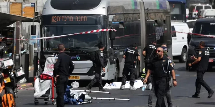 Five killed in shooting at Jerusalem bus stop