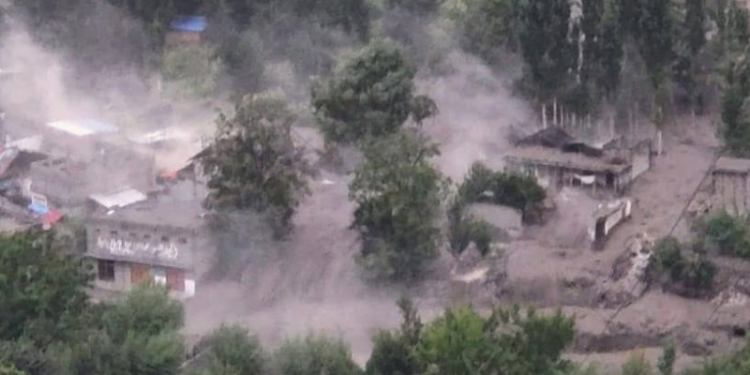 Floods in GB’s Diamer district damage at least 20 houses, crops, trees: authorities