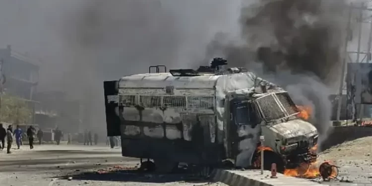 Indian police detain activist after deadly Ladakh protests