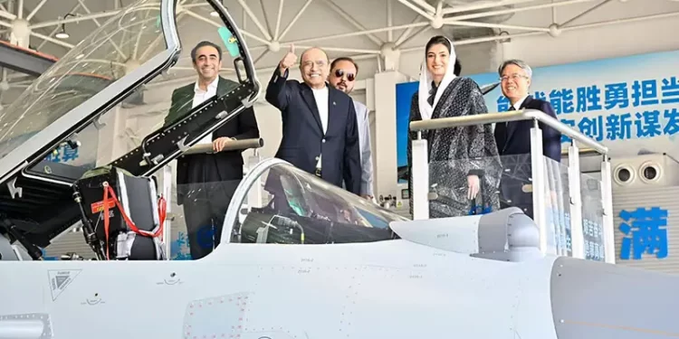 Pakistan, China will continue to expand collaboration in defence production, aviation: President Zardari