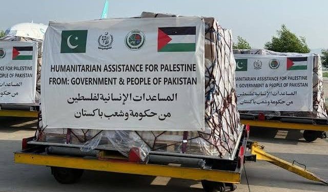 Pakistan Dispatches 23rd Humanitarian Aid Shipment to Support Palestine