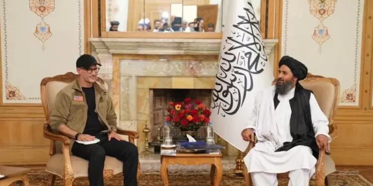 Taliban govt says US envoy agrees to prisoner swap