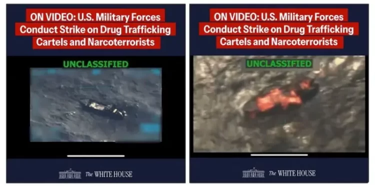 Trump says US struck another alleged Venezuelan drug vessel, killing three