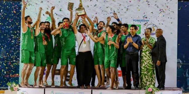 Unbeaten Pakistan Wins Commonwealth Beach Handball Championship