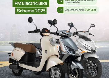 Yadea Electric Bikes Now Available Under the PAVE Scheme