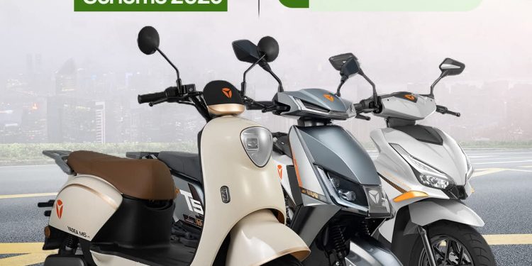 Yadea Electric Bikes Now Available Under the PAVE Scheme