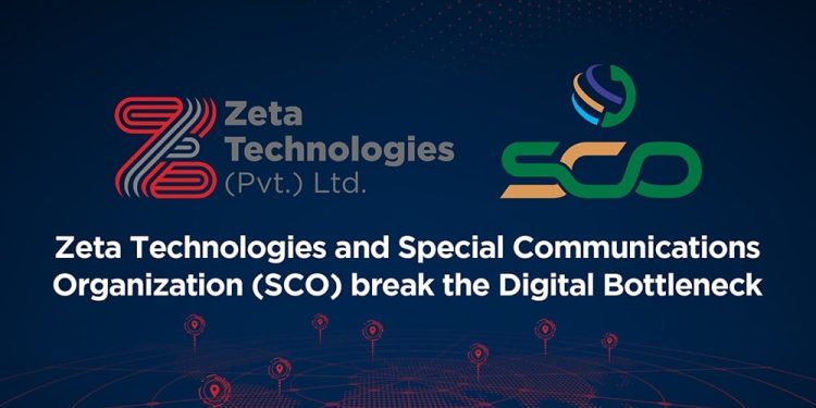 Zeta Technologies and Special Communications Organization (SCO) break the Digital Bottleneck