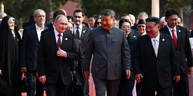 ‘Peace or War’: China’s Xi hosts massive military parade with Putin and Kim