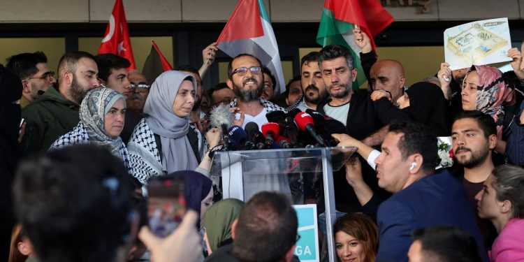 137 Global Solidarity Flotilla Activists Arrive in Istanbul, Turkiye After Release