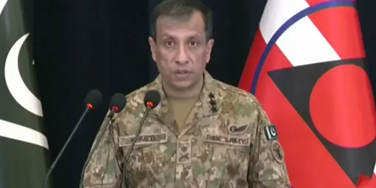 Any external aggression will be met with firm and severe response: DG ISPR