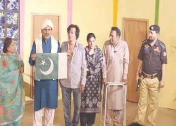 a dramatic moment from the play chiragh jal utha staged at the hyderabad theatre festival photo express