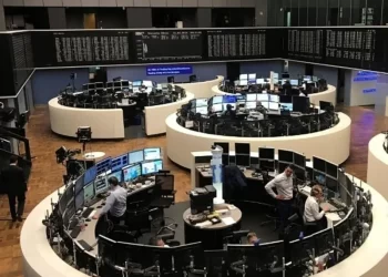 European shares close at record high on US data, trade hopes