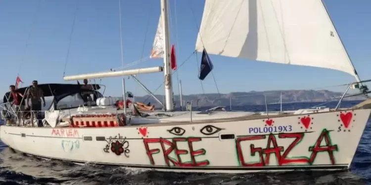 Gaza aid flotilla says Israeli forces ‘attack convoy’, intercept boats