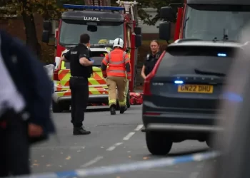 Police say four injured, man shot by officers in incident near UK synagogue