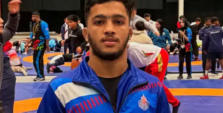 Proud of Pakistan! Hassan Ali Bhola Wins Bronze in 70Kg Beach Wrestling at Asian Youth Games